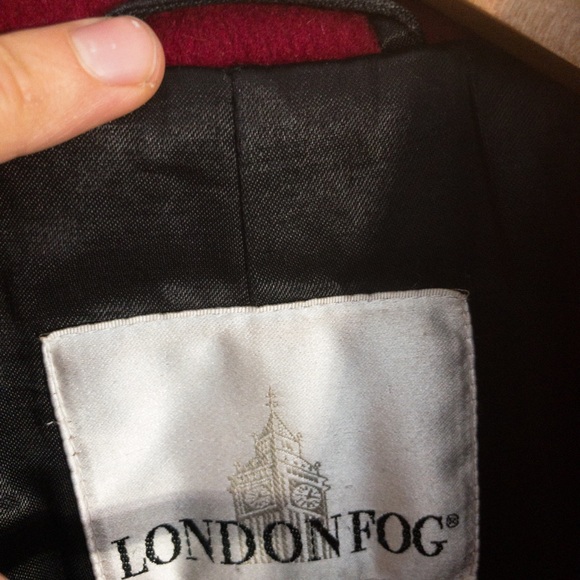 LONDON FOG 💯 wool vintage button down coat - Picture 5 of 11